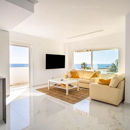 Beachfront Penthouse With Sea Views Puerto Banus Apartment Marbella