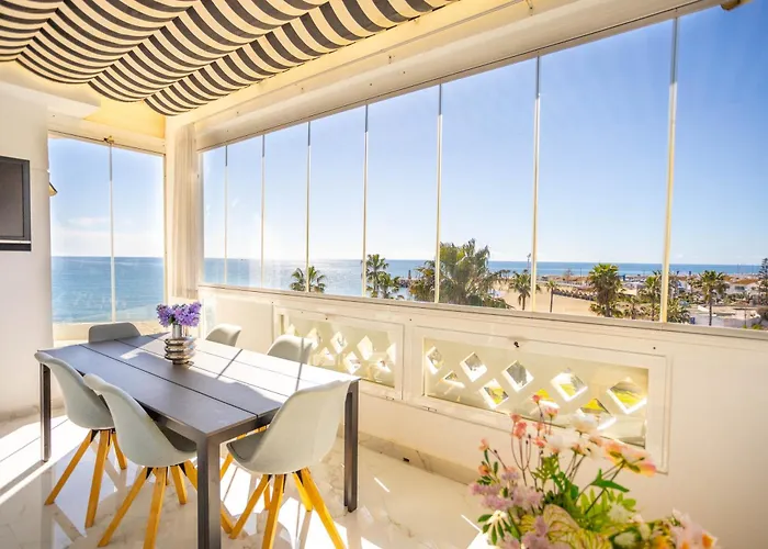 Beachfront Penthouse With Sea Views Puerto Banus *